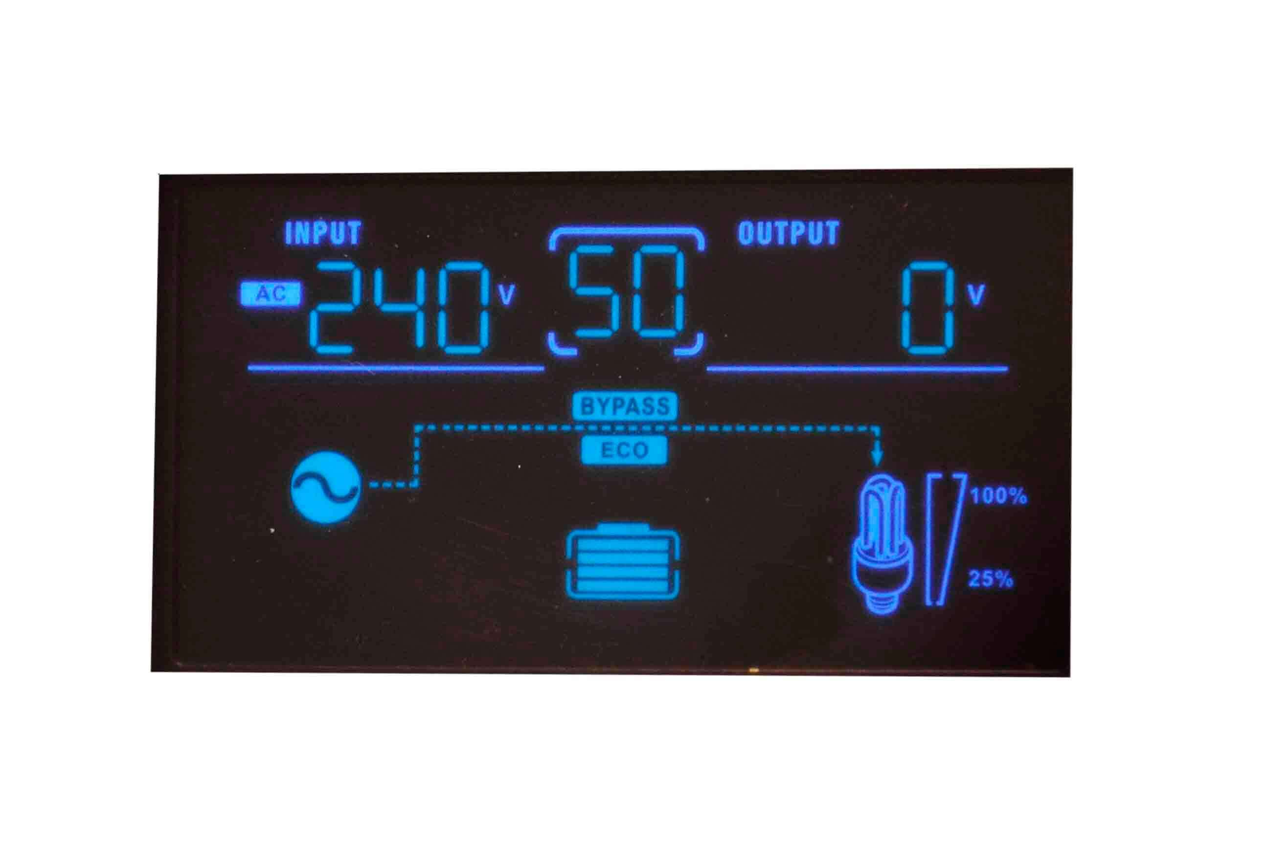 2000 Watt Pure Sine Wave Inverter with Mains Transfer Switch